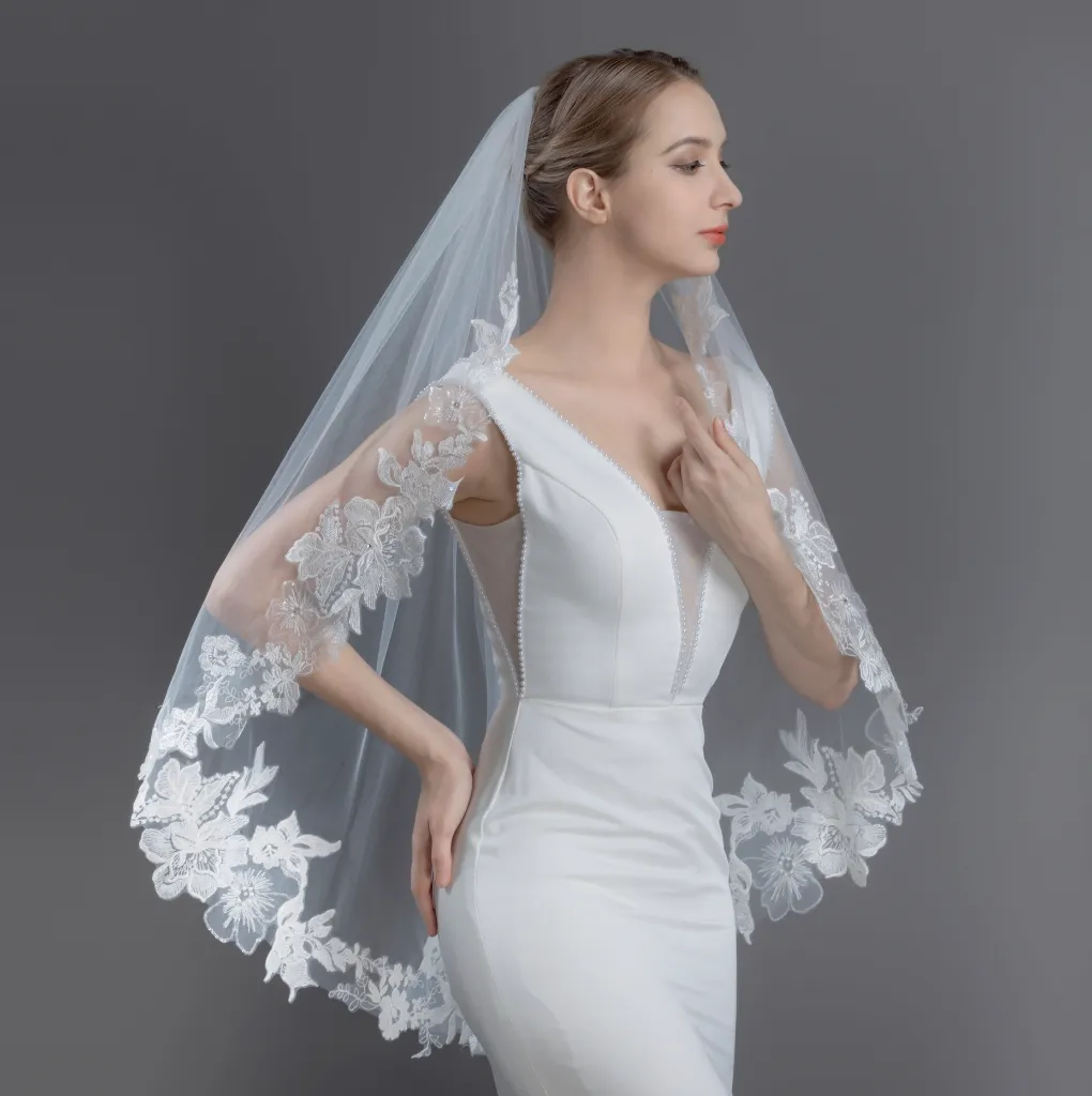 Veil Blanca Bridal Ivory White Short Long Tampa Near Me 33611.webp