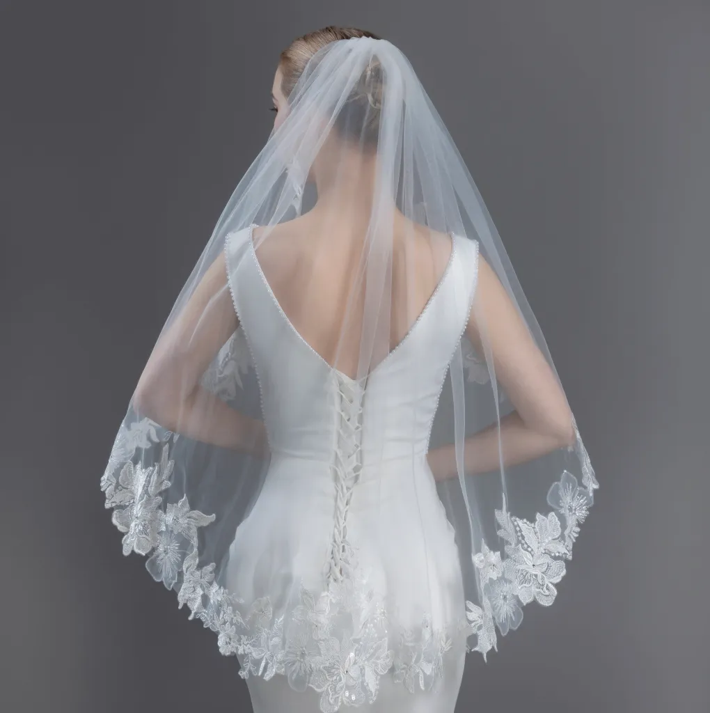 Veil Blanca Bridal Ivory White Short Long Tampa Near Me.webp
