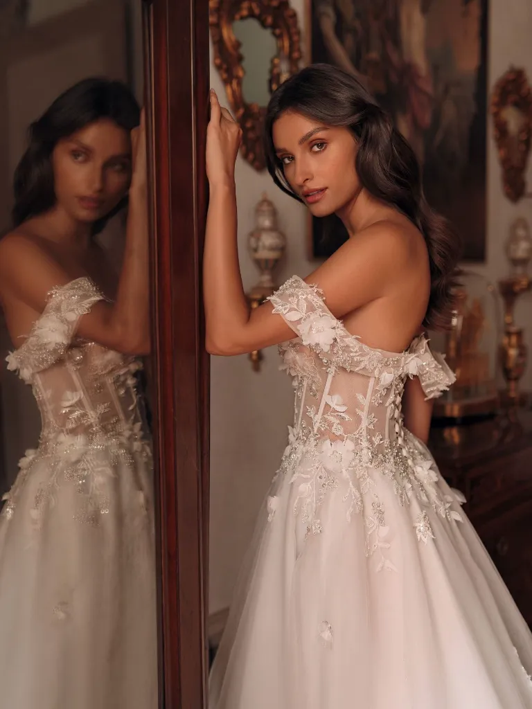 Most Beautiful Wedding Gowns Tampa Bay Blanca Bridal Lace Satin Blanca Bridal Florida38.webp