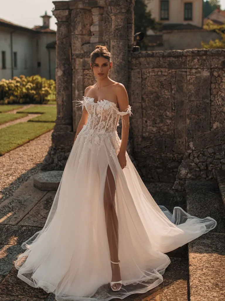Most Beautiful Wedding Gowns Tampa Bay Blanca Bridal Lace Satin Blanca Bridal Florida50.webp