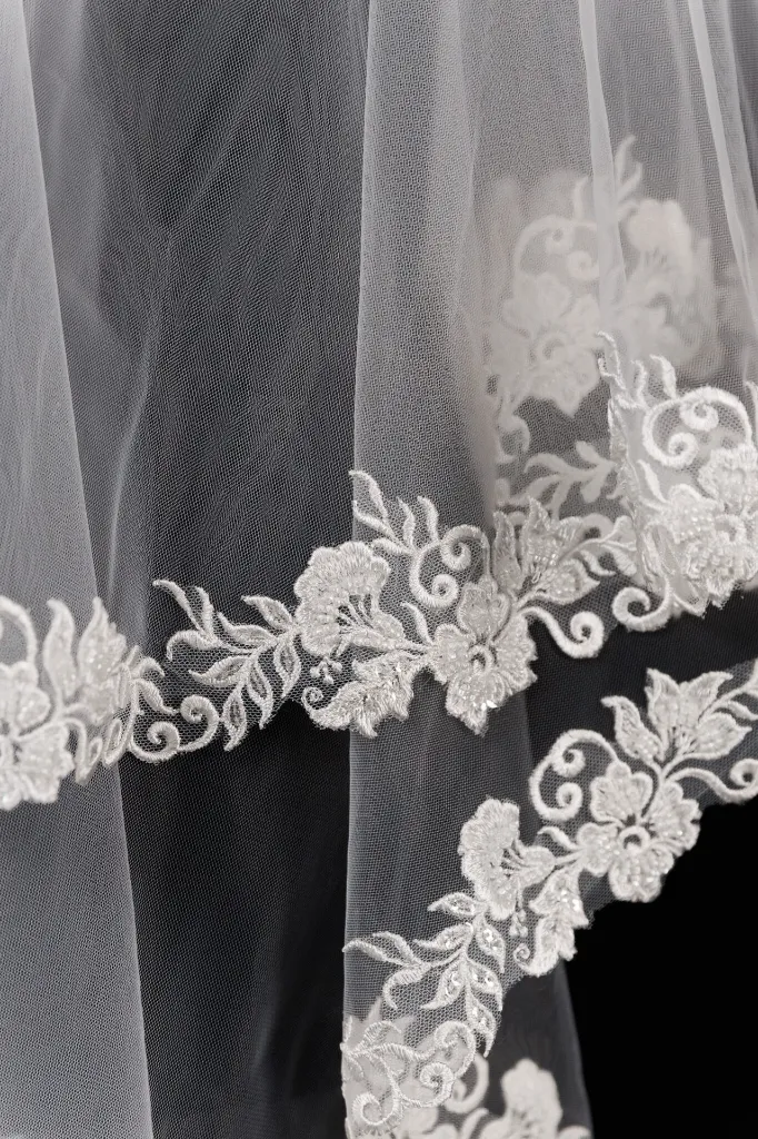 Veil-039 Lace Embroidery Beads Tampa Bridal Magnolia Blanca Bridal.webp