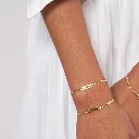 Mom Bracelet Gold 14K Blanca Bridal .webp