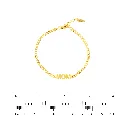 Mom Bracelet Gold 14K Blanca Bridal 2.webp