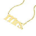 Mrs Bride Tampa Blanca Bridal Necklace Gift Wedding.webp