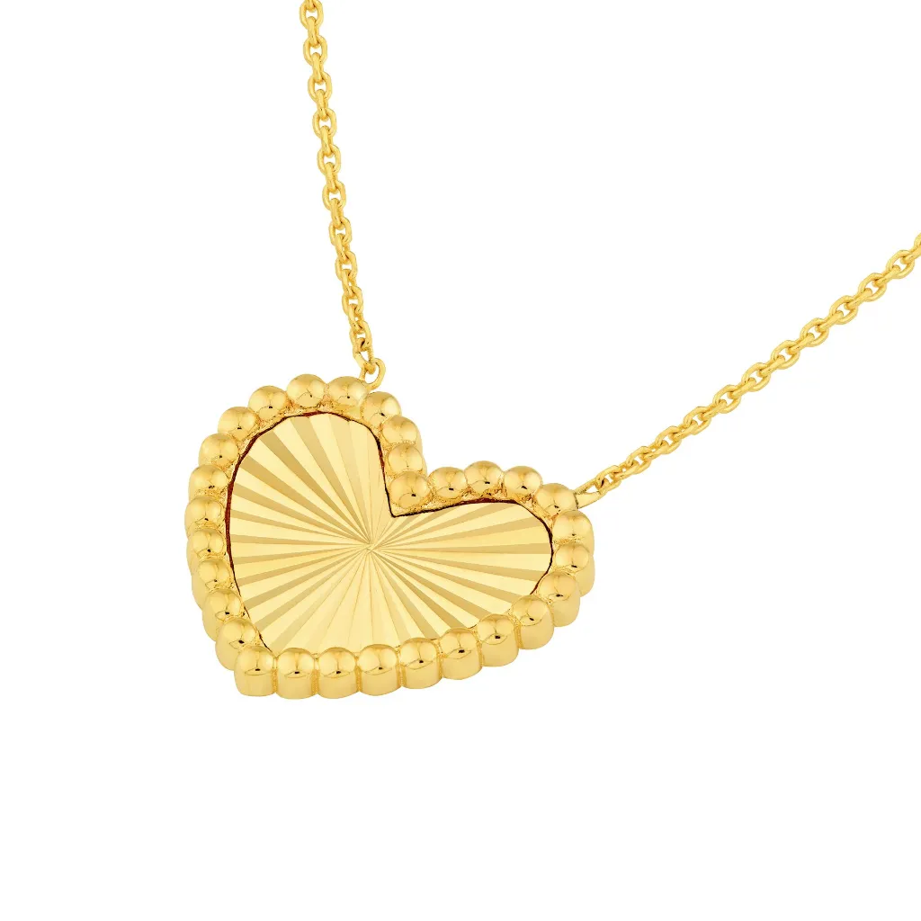 Beaded Border Radiant Heart Necklace Blanca Bridal South Tampa.webp