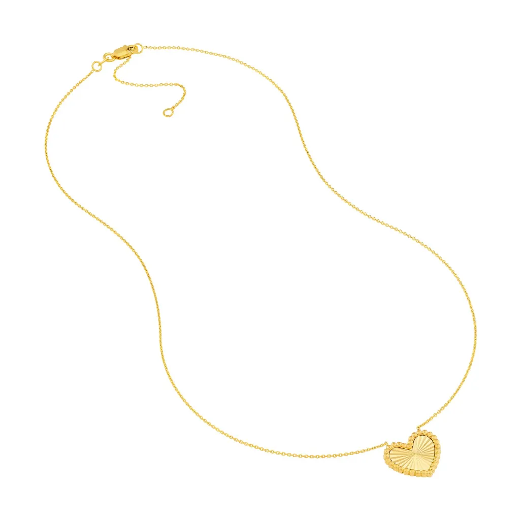 Beaded Border Radiant Heart Necklace Blanca Bridal South Tampa 3.webp