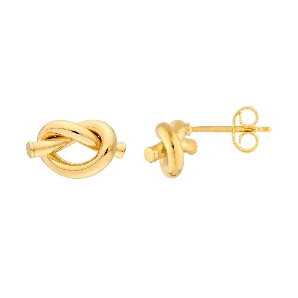 Love Knot Earrings Tampa Bridal Blanca.webp