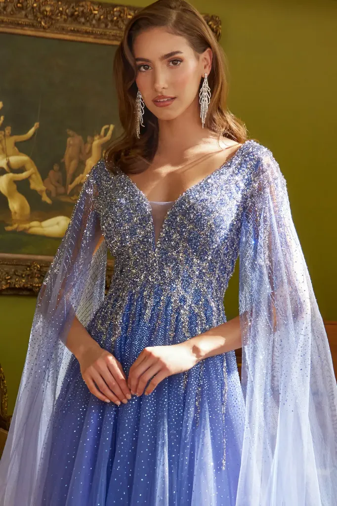 MOB Dress Cape Olive Blue Blanca Bridal MOG Tampa Bay 6.webp