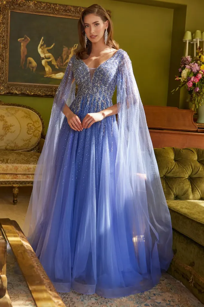 MOB Dress Cape Olive Blue Blanca Bridal MOG Tampa Bay 5.webp