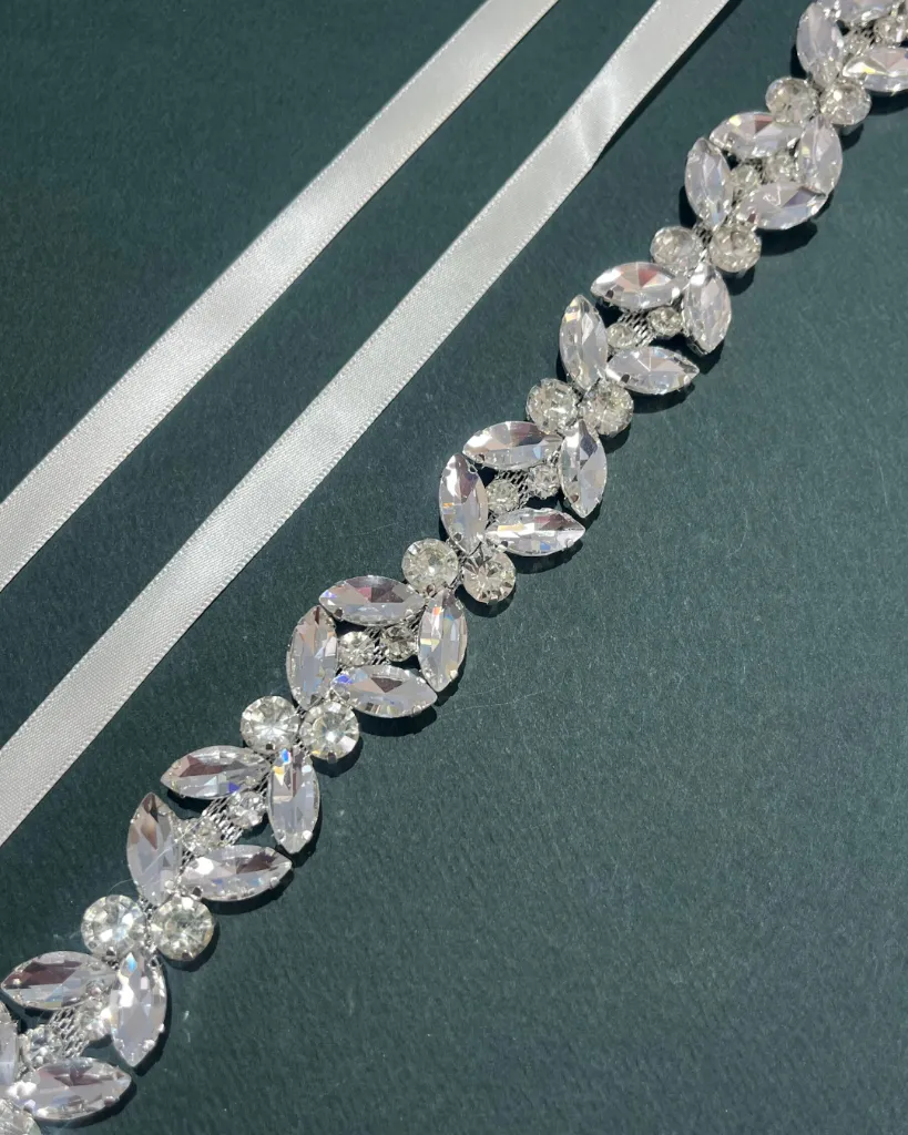 Blanca Bridal Belts Pearl Emblemish Tampa European Dresses9.webp