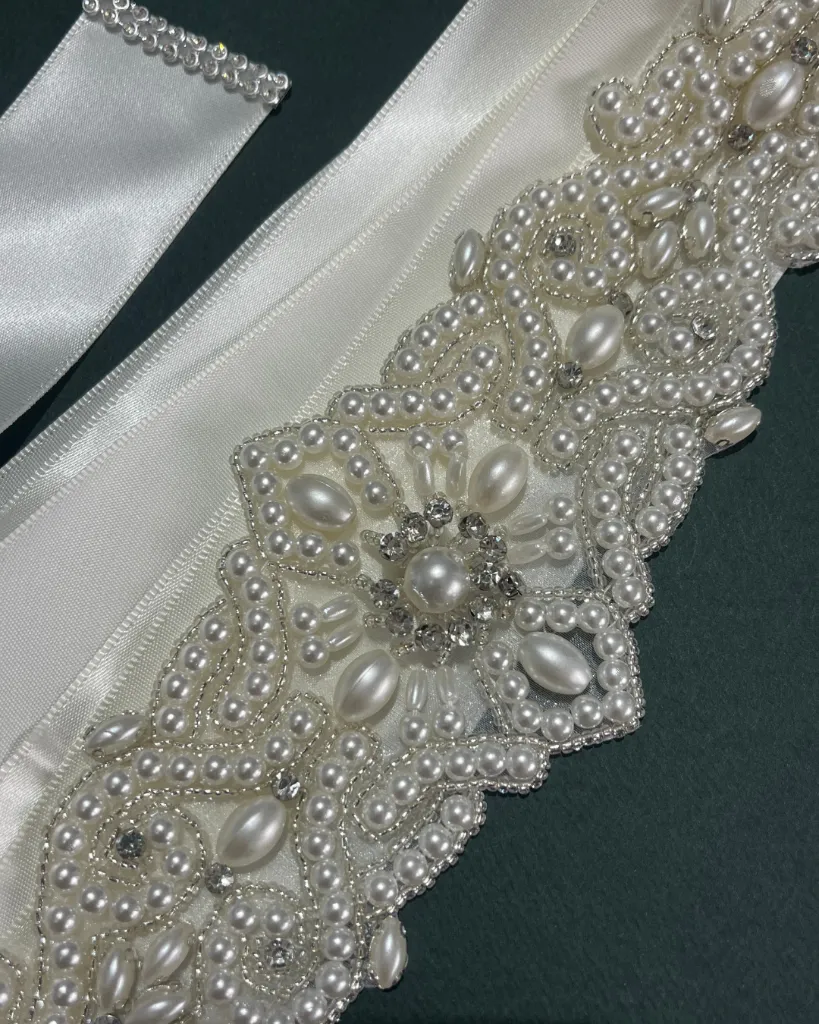 Blanca Bridal Belts Pearl Emblemish Tampa European Dresses18.webp