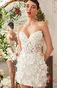 White Strapless Bridal Dress Blanca 1.webp