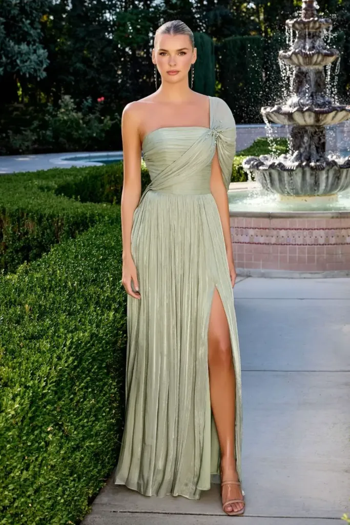 Elegant A-Line Mother of the Bride & Special Occasion Dress (Dusty Rose, 6)