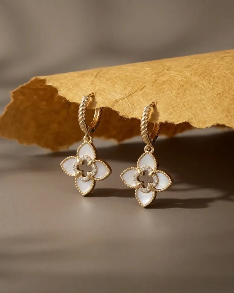 Clover Earrings Drops