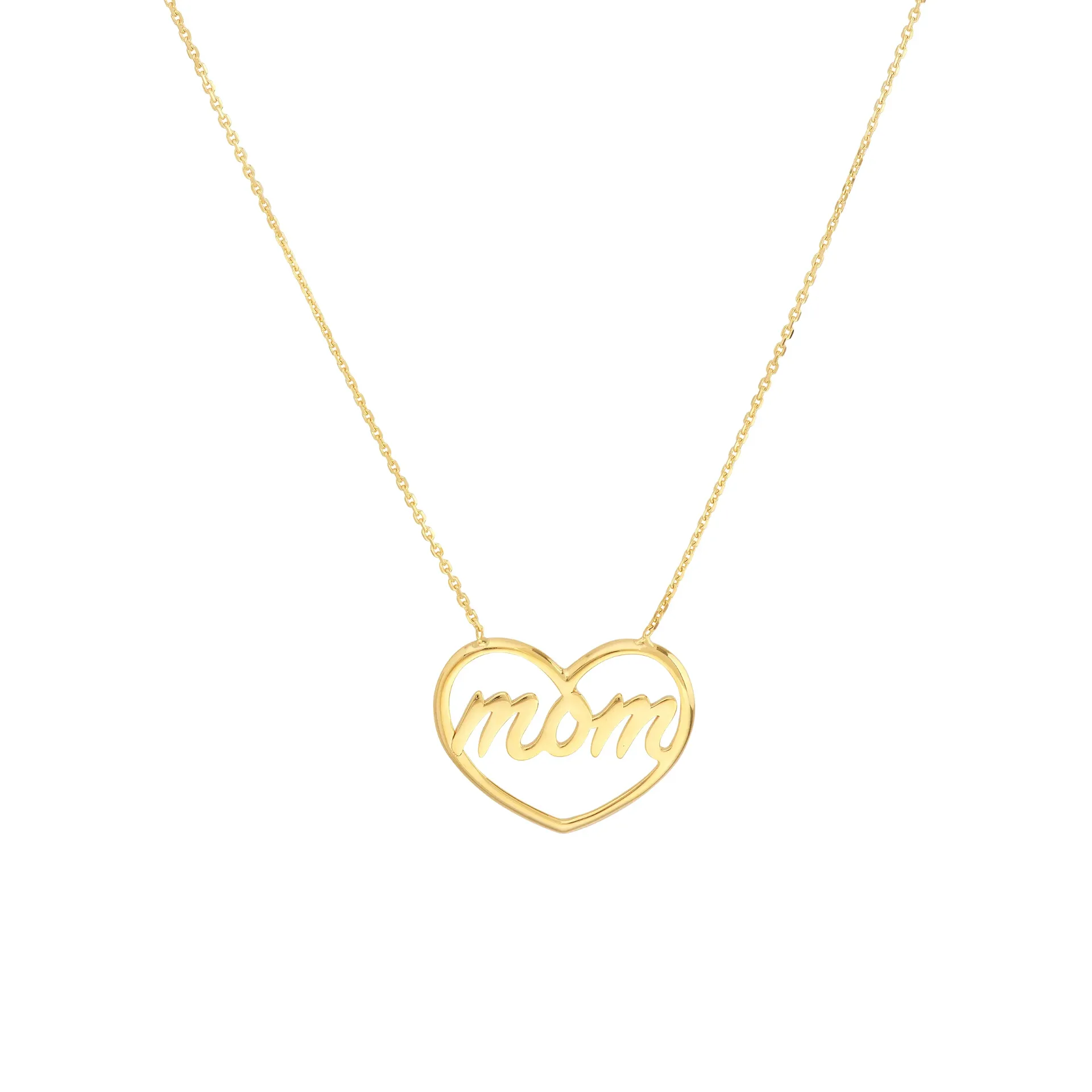 Mom Heart Necklace