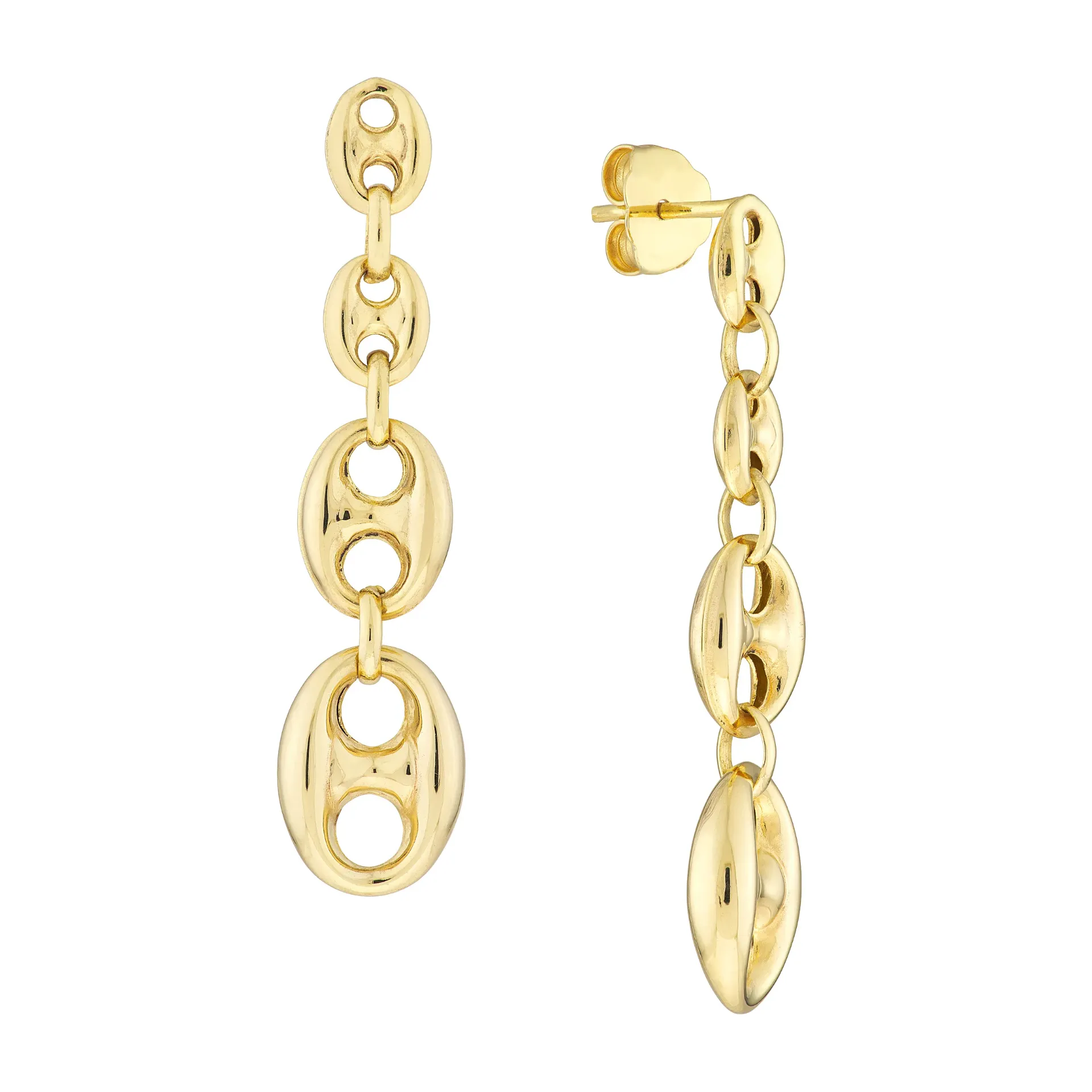 Puff Mariner Drop Earrings