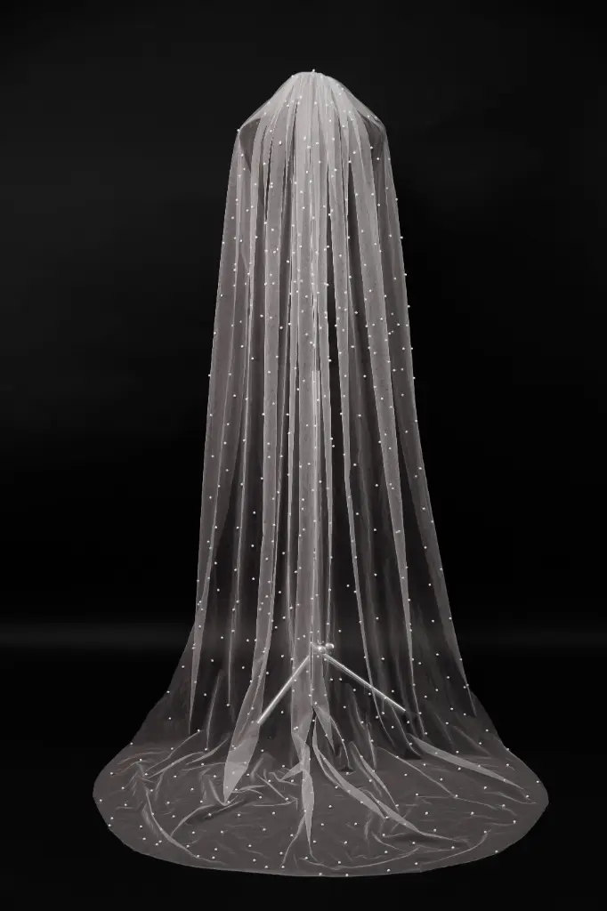 Veil with Pearls